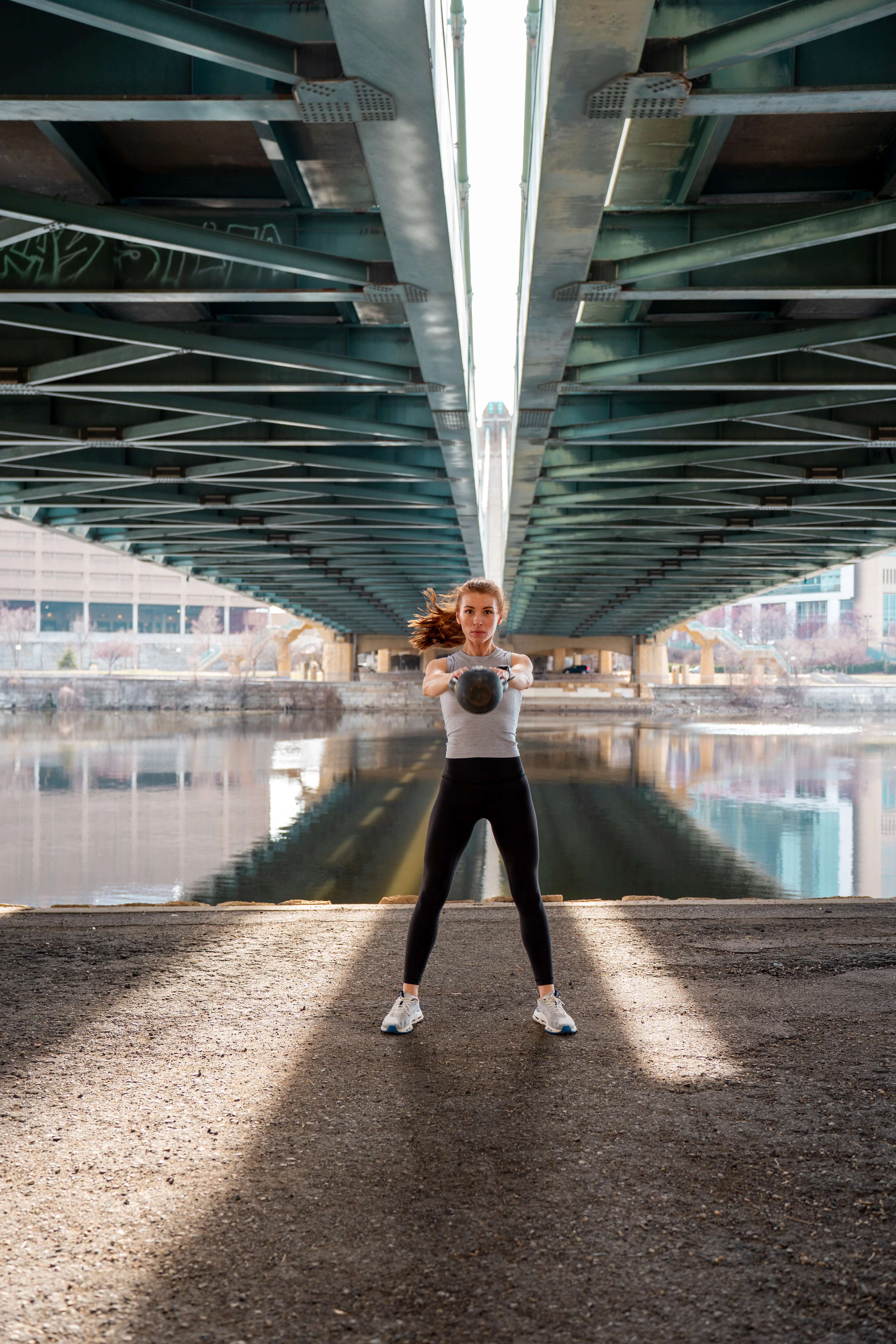 Person lifting weights